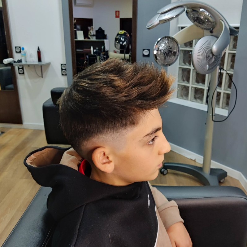 Jose Manresa Peluqueros ejemplo corte y peinado y servicios para niños y adolescentes